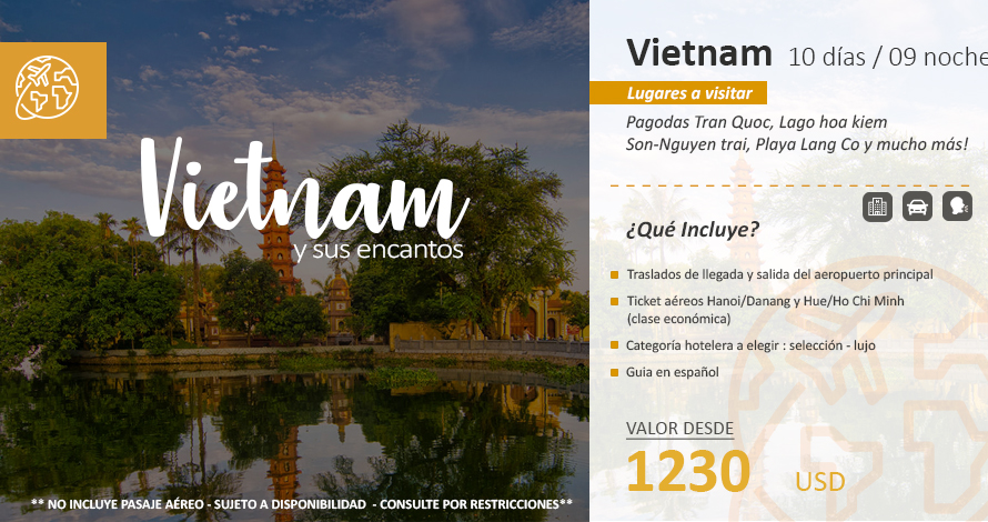 Vietnam y sus encantos